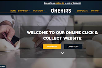 create a profitable bakery website bakery store dessert store pastries website