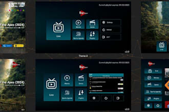 rebrand iptv app, tivimate, ibo, cinema hd, sparkle tv, xciptv, smarter v4