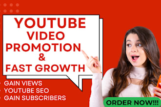 youtube video promotion organic to gain views and grow your channel