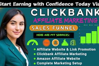 setup and promote clickbank affiliate marketing amazon website promotion