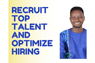 recruit top talent and optimize your hiring process