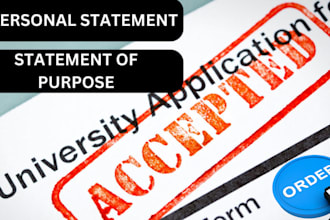 edit and proofread UK personal statements and theses, college application