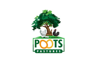 design high definition poultry and fruit farm logo