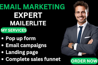 mailerlite campaign pop up form beehiiv newsletter email automation landing page