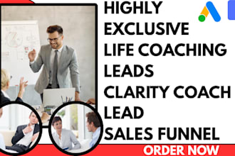 generate hot life coaching leads clarity coach leads life coaching website