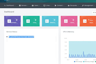 install xui one or xtream UI admin and reseller panel on your iptv server