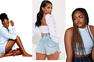 do lifestyle female product model, fashion photography to grow your social media
