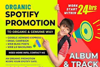 develop and publish ads to promote your spotify music