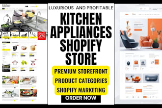 build kitchen appliances shopify store home appliances shopify store
