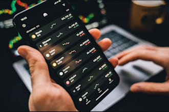 develop crypto wallet app, blockchain app, bank app, fintech app, investment app
