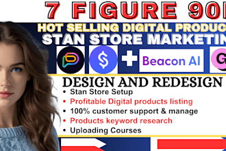 do stan store design, etsy digital planner, systeme io, sales funnel stan store