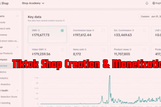 create USA tiktok account with beta program with tiktok monetization tiktok shop