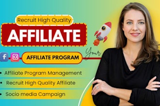 do affiliate recruitment for your affiliate program