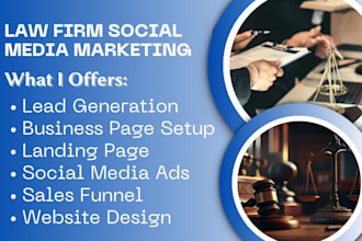 generate leads and run social media ads for your law firm, attorneys immigration