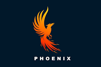 design unique phoenix logo for you in just two days