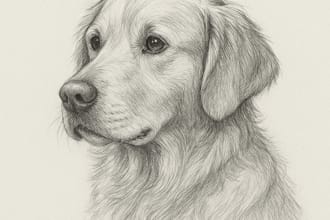 draw unique pet art, the perfect gift for pet lovers