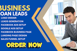 business loan leads business loan website mortgage website mca website mca leads