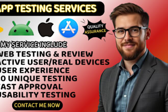 test your app or website for user testing usability and functionality