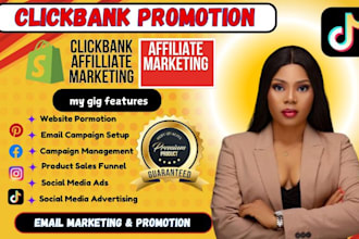 do clickbank affiliate link promotion shopify sales complete sales funnel setup