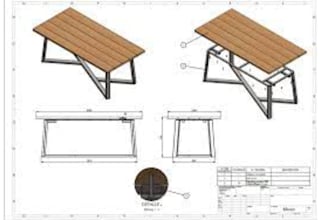 custom furniture design, 3d rendering, and cad drawings  3d visualization,