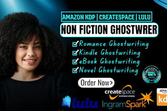 be nonfiction ghostwriter romance novel ebook ghostwriter kindle book writer
