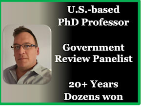 expertly write you a winning grant proposal