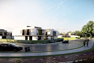 fix 3d real estate model,cgi exterior and interior walkthroug,cgi map animation