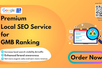 provide premium local SEO service for gmb ranking