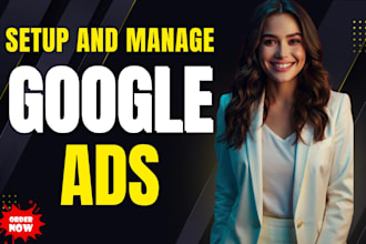 setup and manage google ads ppc campaign, conversion tracking, gtm, ga4