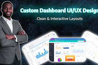 custom dashboard UI UX design