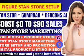 setup stan store marketing beacons ai store design payhip pensight gumroad