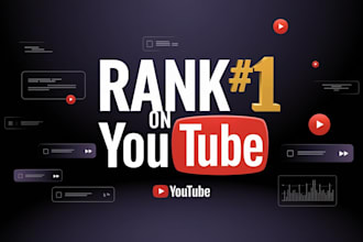 be your youtube SEO expert for fast ranking and organic growth