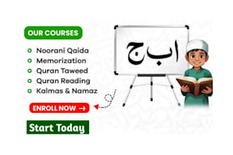 be your online quran teacher, tutor, kids and female