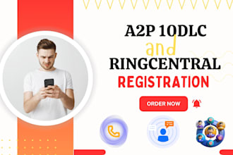 setup a2p 10dlc, twilio, ringcentral, voip, IVR, tcr, and phone systems