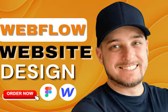 develop or design webflow website, figma to webflow, webflow expert