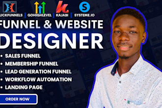 build sales funnel on clickfunnels systeme io funnel gohighlevel funnelish