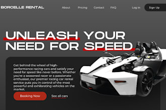 design car rental website, luxury car rental website taxi booking website