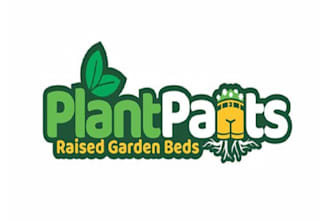 design wordmark plants pants company logo