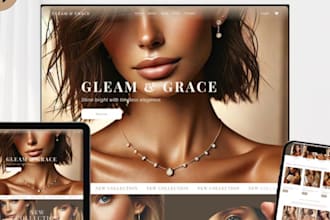 develop ecommerce website, clothing, jewelry, boutique, fashion website