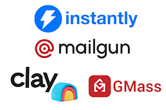 do clay com automation instantly ai gmass mailgun campaign setup domain warm up