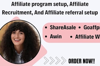 setup affiliate referral affiliate recruitment affiliate for awin, shareasale