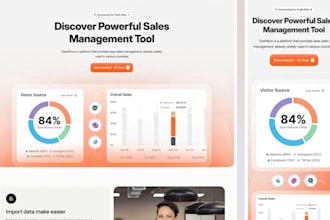 develop custom CRM, project management software, admin panel, saas