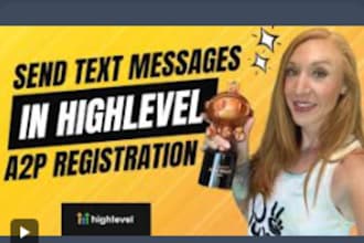 a2p 10dlc, a2p 10dlc registration for twilio, gohigh level, clixlo SMS a2p setup