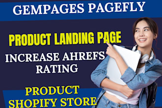 create wordpress business website, portfolio website, product landing page blogs
