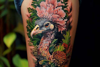 do custom realistic tattoo for anything