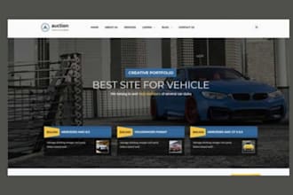 design auto part shopify store car part store automotive auto part website