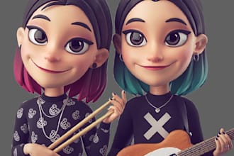 do 3d cartoon character 3d cartoon animation 3d animation for kids 2d to 3d