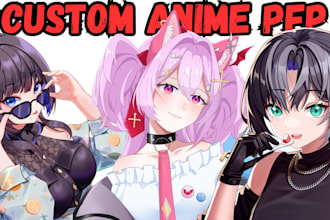 draw anime oc  pfp art manga nsfw chibi art illustration discord pfp azuki