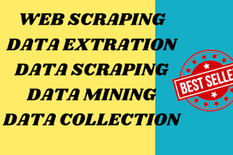 do web scraping, data entry, data mining, data collection, file conversion