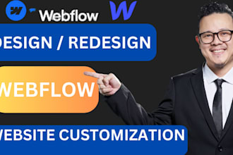 design redesign webflow website development figma to webflow seo developer